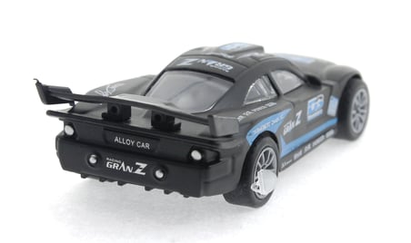 Die Cast Çek Bırak Metal Siyah Yarış Arabası DS