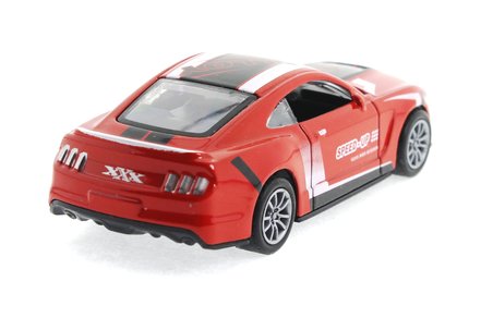 Die Cast Çek Bırak Metal Kırmızı Yarış Arabası
