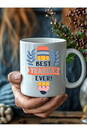 Öğretmenler Günü Kişiye Özel Seramik Kupa Mug - Hediyelik Kupa - Öğretmen Hediye