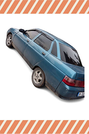 Lada Vega Sedan Tüm Modellerine Uyumlu Özel 4'Lü Mügen Tip Cam Rüzgarlığı