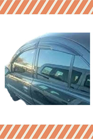 Nıssan Almera Sedan Tüm Modellerine Uyumlu Özel 4'Lü Mügen Tip Cam Rüzgarlığı