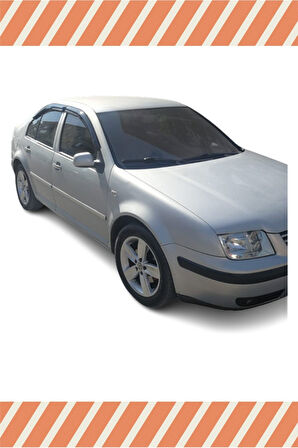 Volkswagen Bora Tüm Modellerine Uyumlu Özel 4'Lü Mügen Tip Cam Rüzgarlığı