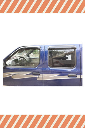 Nıssan Skystar Tüm Modellerine Uyumlu Özel 4'Lü Mügen Tip Cam Rüzgarlığı