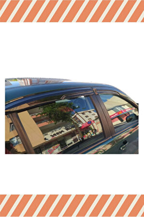 Seat Toledo 1998-2005 Modellerine Uyumlu Özel 4'Lü Mügen Tip Cam Rüzgarlığı