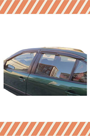 Seat Toledo 1998-2005 Modellerine Uyumlu Özel 4'Lü Mügen Tip Cam Rüzgarlığı