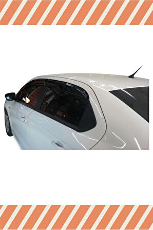 Citroen Eylese Tüm Modellerine Uyumlu Özel 4'Lü Mügen Tip Cam Rüzgarlığı