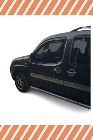 Fiat Doblo 1 ( 2 Kapı) 2000-2009 Modellerine Uyumlu Özel 2'Li Mügen Tip Cam Rüzgarlığı
