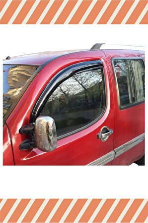 Fiat Doblo 1 ( 2 Kapı) 2000-2009 Modellerine Uyumlu Özel 2'Li Mügen Tip Cam Rüzgarlığı