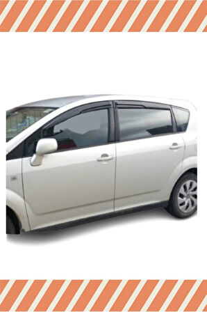 Toyota Verso 2004-2009 Modellerine Uyumlu Özel 4'Lü Mügen Tip Cam Rüzgarlığı