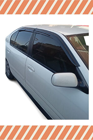 Nıssan Primera 1995-2002 Modellerine Uyumlu Özel 4'Lü Mügen Tip Cam Rüzgarlığı