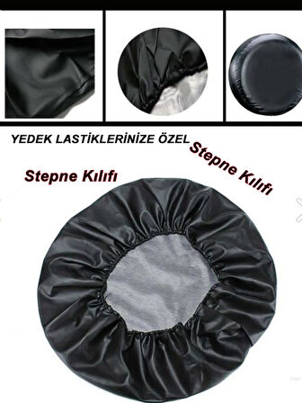 Seat OXEO Uyumlu Araç , Araba , Oto Stepne Kılıfı 13-14 inç