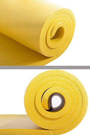 Delta Pilates Minderi Yoga Matı 10mm Sarı TNS 749