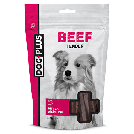 DogPlus Dana Etli Tender Ödül Maması 80 Gr