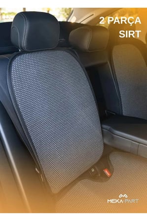 Terletmez Oto Koltuk Koruyucu Kılıf %100 Pamuk 5 li Tam Set Füme Jeep Cherokee Tüm Modeller