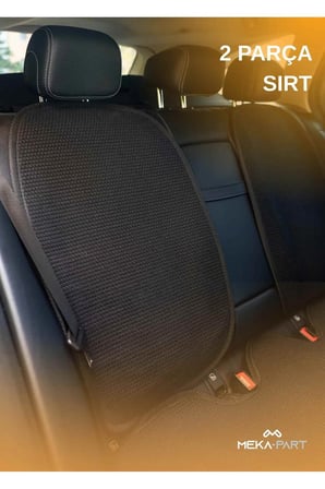 Terletmez Oto Koltuk Koruyucu Kılıf %100 Pamuk 5 li Tam Set Siyah Jeep Cherokee Tüm Modeller