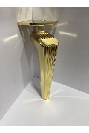 Tokyo Metal Ayak 16 Cm Altın Koltuk Komidin Şifonyer Dolap Modern Tv Ünite Mobilya Ayağı Gold