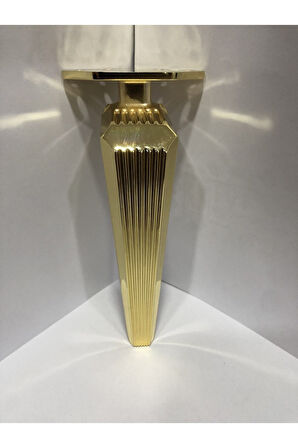 Tokyo Metal Ayak 16 Cm Altın Koltuk Komidin Şifonyer Dolap Modern Tv Ünite Mobilya Ayağı Gold