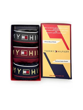 Tommy Hilfiger Erkek 3'lü Boxer Set