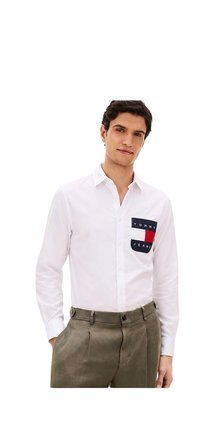 Tommy Hilfiger Erkek Spor Gömlek