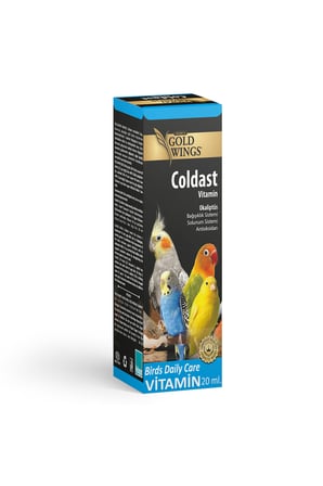 TOM&JERRYPETSHOP-Kuş Vitamin Seti (5) 20c Muhabbet Kuşu Kanarya Papağan A-B-D3-E-C-K vitaminleri mix