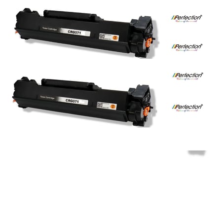 Perfection Canon Uyumlu CRG-071 ÇİPLİ Muadil Toner 3K (2 ADET)