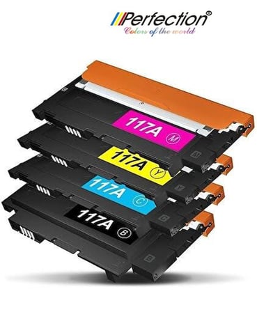 Perfection Hp Uyumlu Color Laser MFP 178nw/MFP179fnw 117A Sıfır Muadil Toner Takım 4 RENK