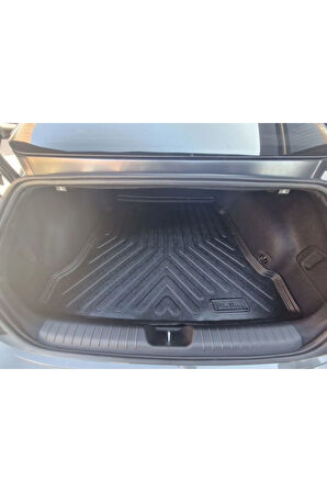 Hyundai Ioniq 6 2023 Araca Özel Tasarım 3D Bagaj Havuzu