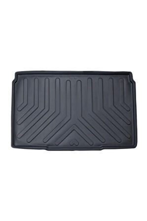 Peugeot 208 2021 Araca Özel Tasarım 3D Bagaj Havuzu