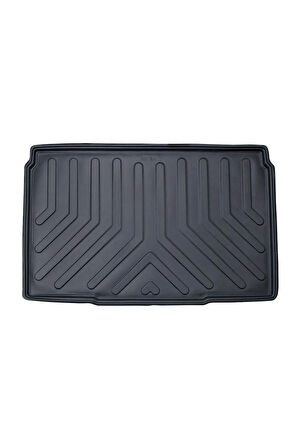 Peugeot 208 2020 Araca Özel Tasarım 3D Bagaj Havuzu