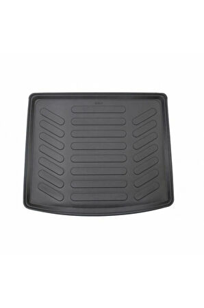 Volkswagen Tiguan Stepneli (Üst Kısım) 2018 Araca Özel Tasarım 3D Bagaj Havuzu