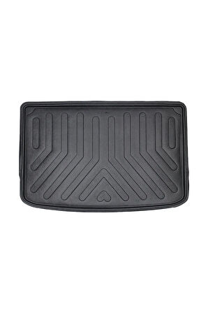 Renault Captur (Üst Kısım) 2021 Araca Özel Tasarım 3D Bagaj Havuzu