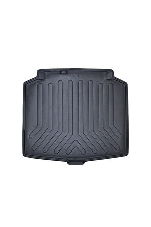 Skoda Scala 2019 Araca Özel Tasarım 3D Bagaj Havuzu