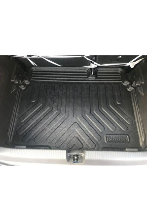 Opel Crossland (Alt Kısım) (sabit zemin) 2023 Araca Özel Tasarım 3D Bagaj Havuzu