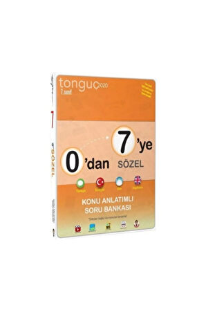 Tonguç 7.sınıf 0 Dan 7 E Sözel Konu Anlatımlı Soru Bankası-2020