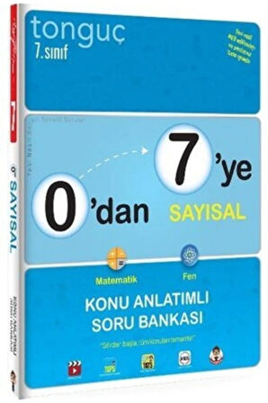 Tonguç 7.sınıf 0 Dan 7 E Sayısal K.a.soru Bankası Yeni