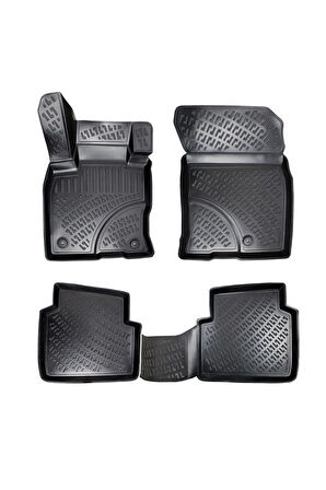 Ford Kuga 2020 Model 3D Bagaj Havuzu ve Araca Özel Paspas Seti 