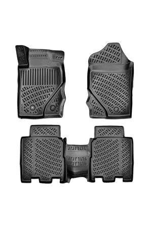 Ford Bronco 4 Kapı 2022 Model 3D Bagaj Havuzu ve Araca Özel Paspas Seti 