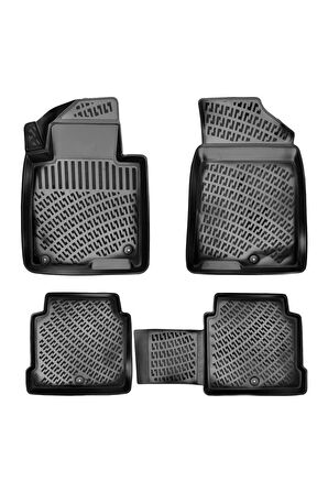 Hyundai Sonata 2021 Model 3D Bagaj Havuzu ve Araca Özel Paspas Seti 