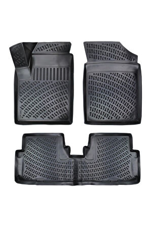 Peugeot Parter 2003 Model 3D Bagaj Havuzu ve Araca Özel Paspas Seti 