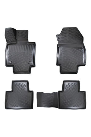 Toyota Rav 4 2022 Model 3D Bagaj Havuzu ve Araca Özel Paspas Seti 