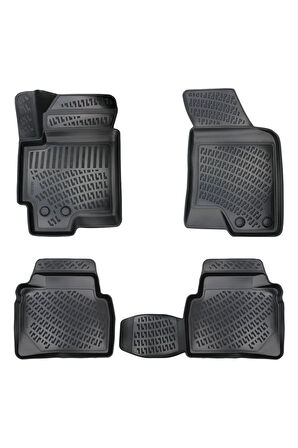 Hyundai Elantra 2006 Model 3D Bagaj Havuzu ve Araca Özel Paspas Seti 