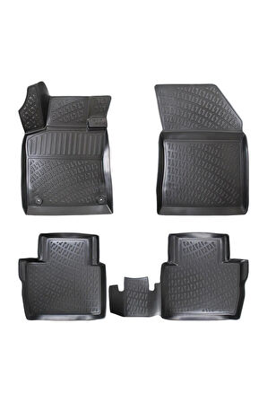 Peugeot 508 2019 Model 3D Bagaj Havuzu ve Araca Özel Paspas Seti 