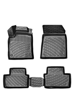 Renault Clio V 2022 Model 3D Bagaj Havuzu ve Araca Özel Paspas Seti 