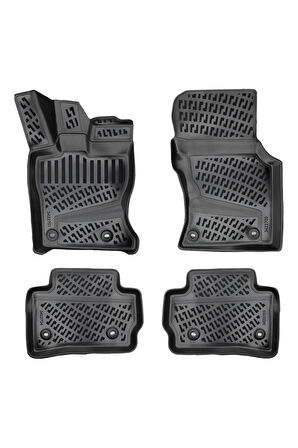 Jeep Avenger EV 2023 (Alt Kısım) Model 3D Bagaj Havuzu ve Araca Özel Paspas Seti 