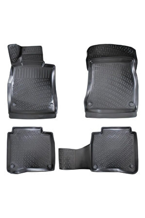 Mercedes S serisi W 222 Long 2017 Model 3D Bagaj Havuzu ve Araca Özel Paspas Seti 