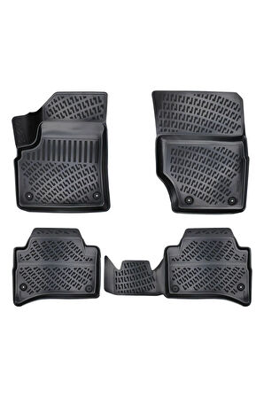 Volkswagen Touareq 2002 Model 3D Bagaj Havuzu ve Araca Özel Paspas Seti 