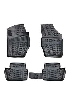 DS 4 Crossback 2017 Model 3D Bagaj Havuzu ve Araca Özel Paspas Seti 