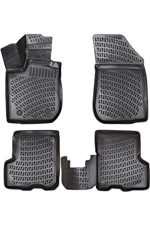 Dacia Sandero 2017 Model 3D Bagaj Havuzu ve Araca Özel Paspas Seti 