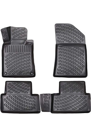 Peugeot 508 (ALLURE) 2014 Model 3D Bagaj Havuzu ve Araca Özel Paspas Seti 