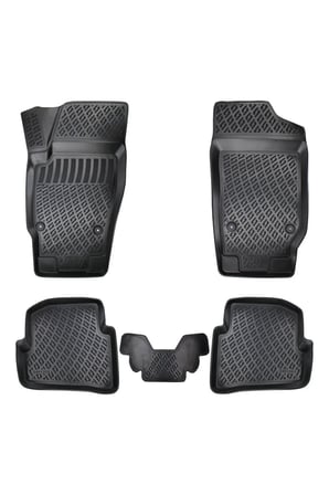 Seat İbiza 2006 Model 3D Bagaj Havuzu ve Araca Özel Paspas Seti 
